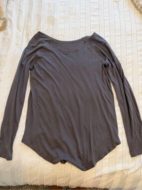 Lululemon Locarno Long Sleeve Dark Carbon